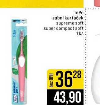 TePe zubní kartáček supreme soft super compact soft 1ks 