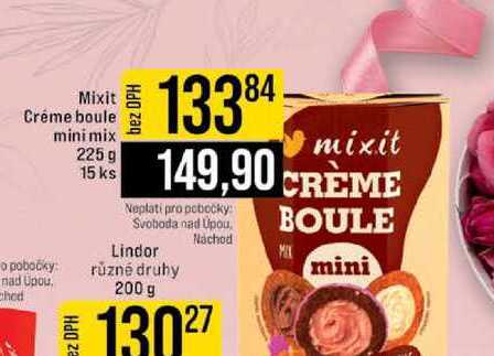 Mixit Créme boule mini mix 225 g