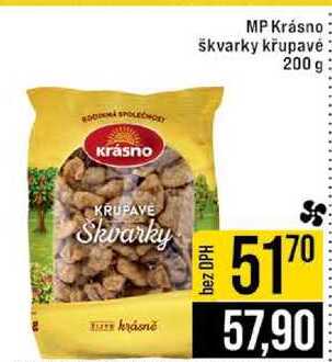 MP Krásno škvarky křupavé 200 g 