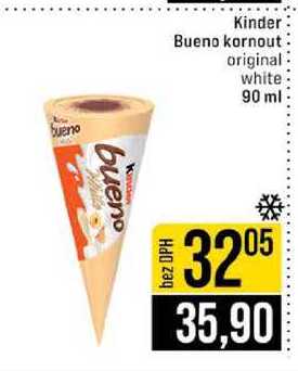 Kinder Bueno kornout original white 90 ml