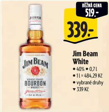 Jim Beam White, 0,7 l