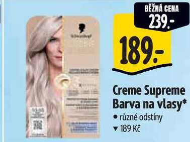 Creme Supreme Barva na vlasy