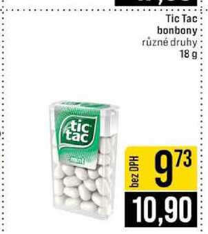 Tic Tac bonbony různé druhy 18g