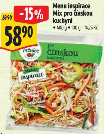 Menu inspirace Mix pro čínskou kuchyni, 400 g 