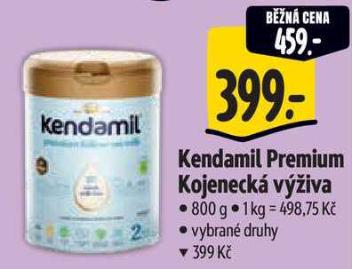 Kendamil Premium Kojenecká výživa, 800 g