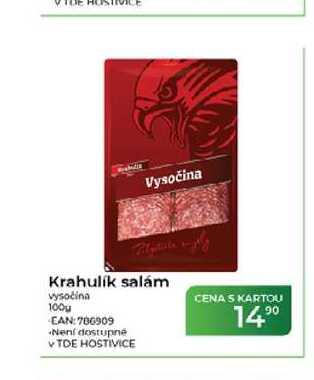 Krahulik salám vysočina 100 g