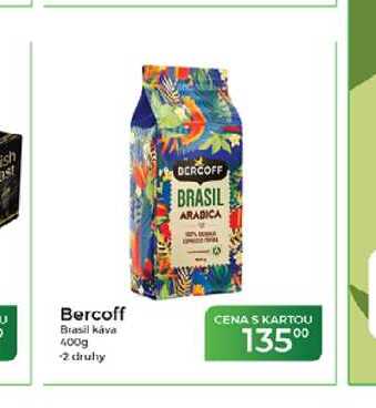 Bercoff Brasil káva 400g 