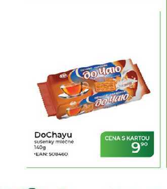 DoChayu sušenky mléčné 140g 