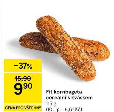 Fit kornbageta cereální s kváskem, 115 g 