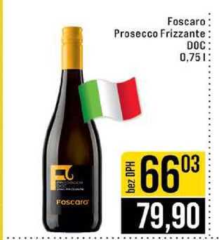 Foscaro Prosecco Frizzante DOC 0,75l