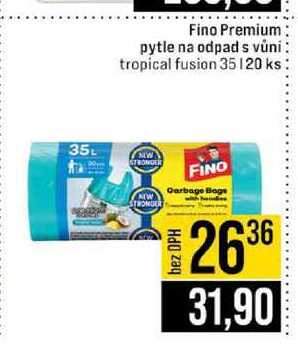 Fino Premium pytle na odpad s vůni tropical fusion 120 ks 35l