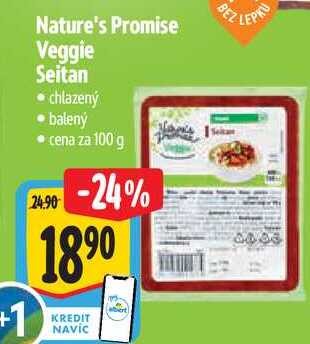 Nature's Promise Veggie Seitan, 100 g 