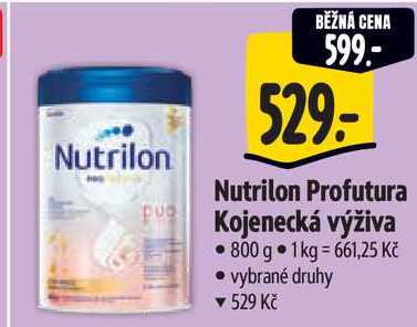 Nutrilon Profutura Kojenecká výživa, 800 g 