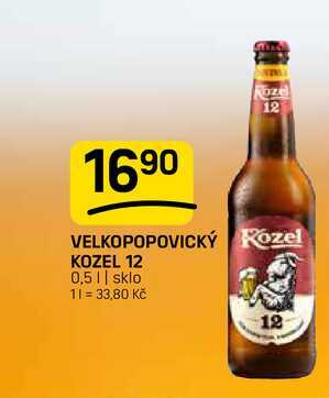 VELKOPOPOVICKÝ Kozel KOZEL 12 0,5l
