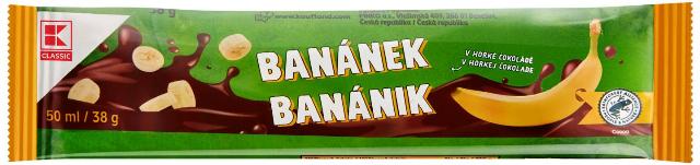 K-CLASSIC Zmrzlina s banánovou příchutí