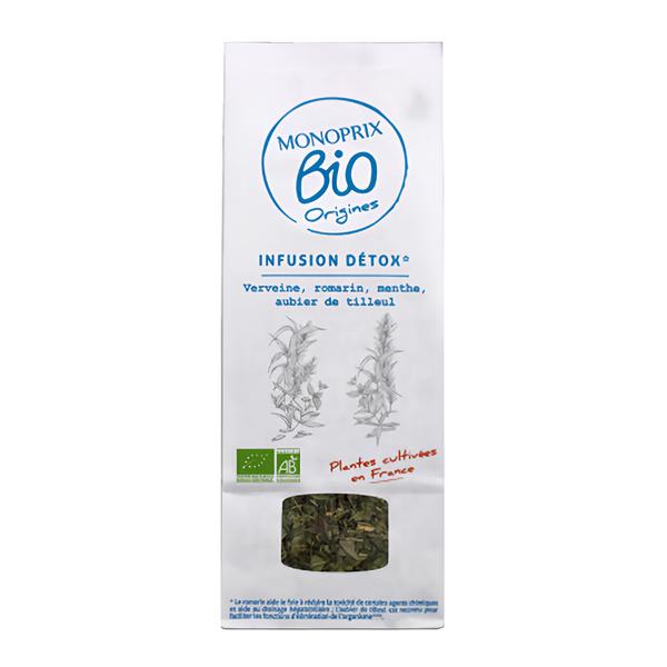 Monoprix Biologique BIO Sypaný čaj Detox