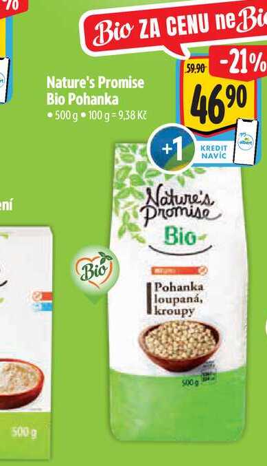  Nature's Promise Bio Pohanka 500 g  