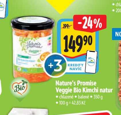  Nature's Promise Veggie Bio Kimchi natur  350 g