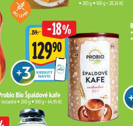  Probio Bio Špaldové kafe instantní 200 g   