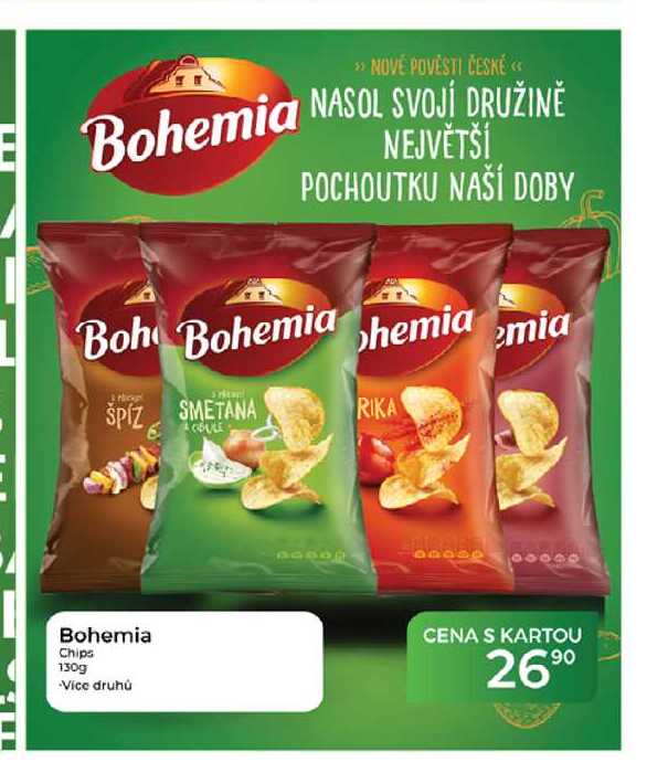 Bohemia Chips 130g 