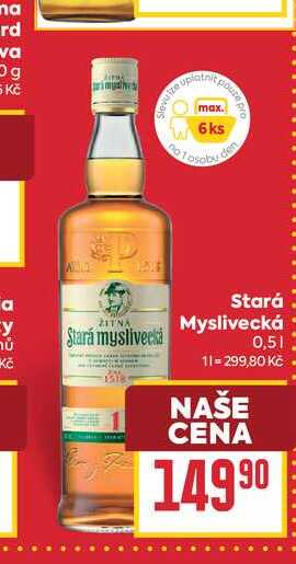 Stará Myslivecká 0,5l