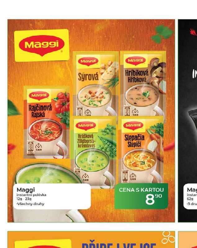 Maggi instantni polévka 12g-23 g