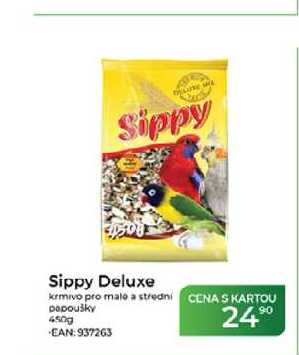 Sippy Deluxe krmivo pro malo a stredni papoušky 450g 