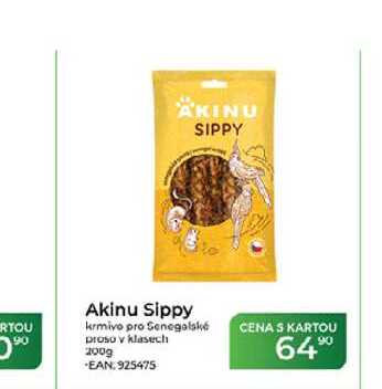 Akinu Sippy krmivo pro Senegalské proso v klasech 200 g