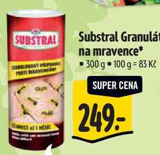 Substral Granulát na mravence, 300 g