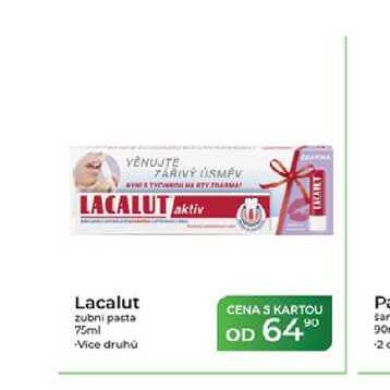 Lacalut zubní pasta 75ml  