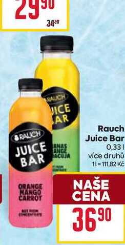 Rauch Juice Bar 0,33l