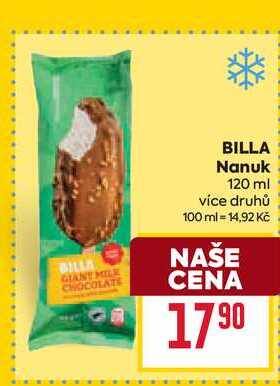 BILLA Nanuk 120 ml 