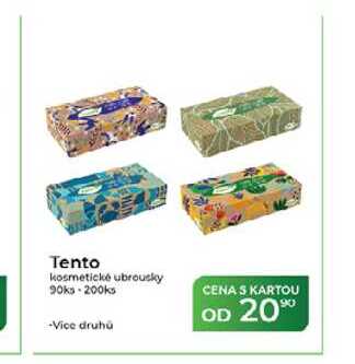 Tento kosmetické ubrousky 90ks-200ks 