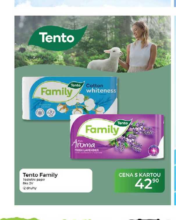 Tento Family Toaletni papir 8ks 2V  