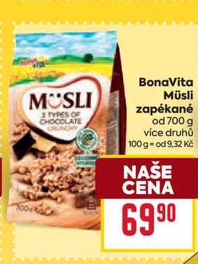 Bona Vita Müsli zapékané od 700 g
