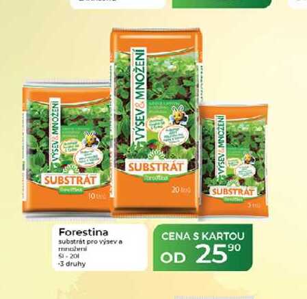 Forestina substrát pro výsev a množeni 51-201 