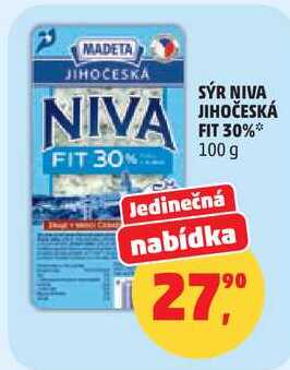 MADETA JIHOČESKÁ NIVA FIT 30%, 100 g
