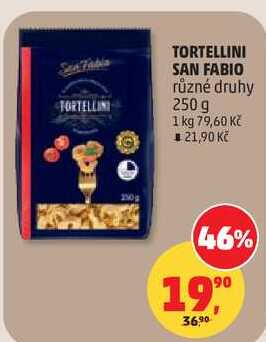 TORTELLINI SAN FABIO různé druhy, 250 g 