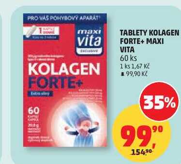 TABLETY KOLAGEN FORTE+ MAXI VITA, 60 ks
