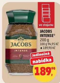 JACOBS INTENSE, 200 g 