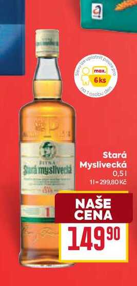 Stará Myslivecká 0,5l