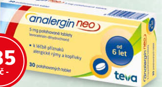 ANALERGIN NEO 5 MG
