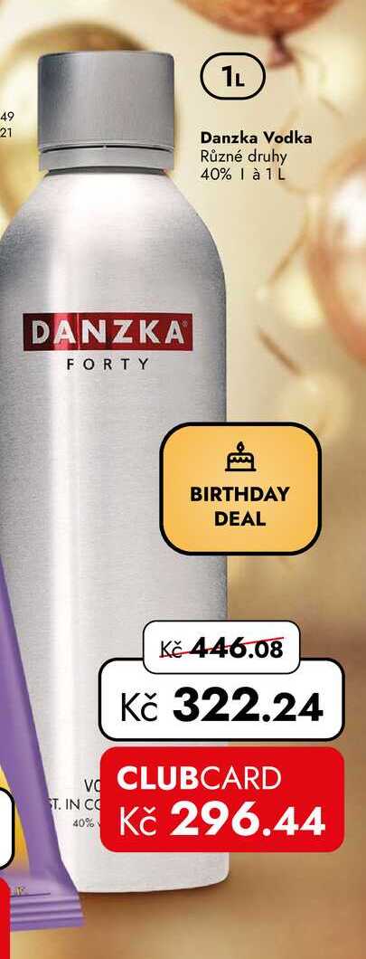 Danzka Vodka 1 L v akci