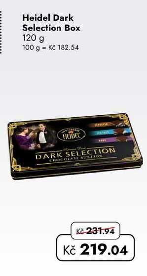 Heidel Dark Selection Box 120 g 