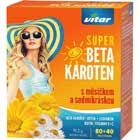 VITAR SUPER BETA-KAROTEN se sedmikráskou, 80 + 40 tablet NAVÍC!