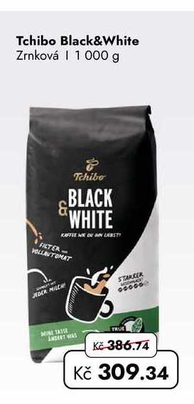 Tchibo Black&White Zrnková 1000 g 