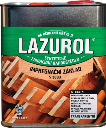 LAZUROL Impregnační základ S1033 2,5 l
