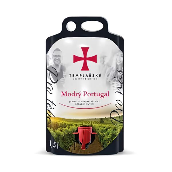 Templářské Sklepy Čejkovice Modrý Portugal