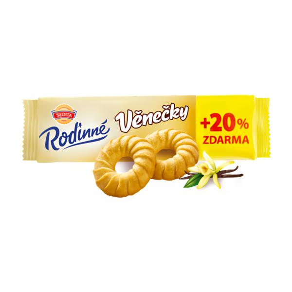 Sedita Rodinné Věnečky vanilkové + 20%