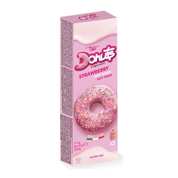 Cuorenero Donuty s polevou bez lepku jahoda